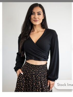 Sozy lea crop long sleeve